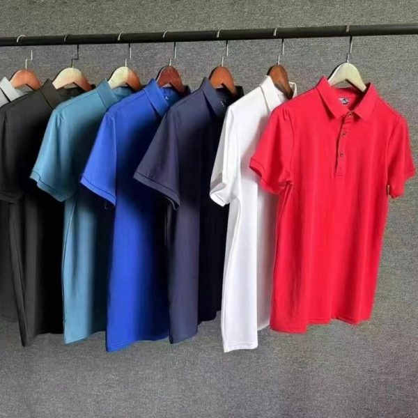 Nylon Polo Short-Sleeve T-Shirts