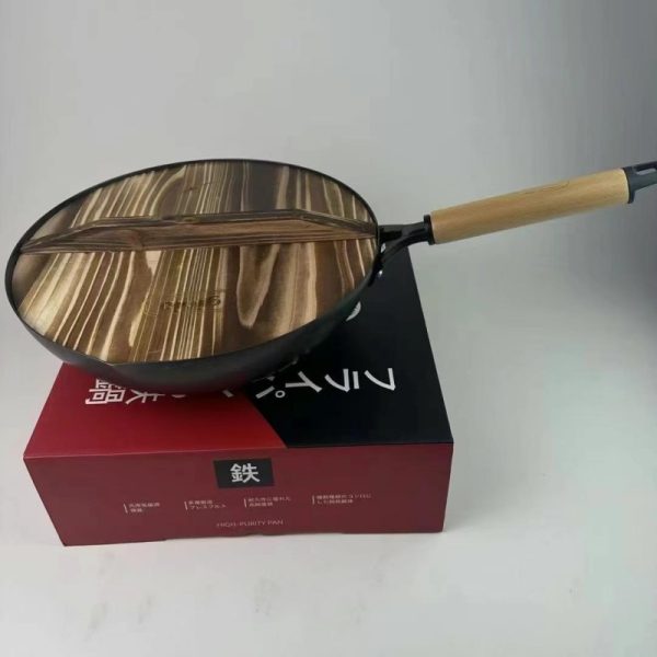 Jiaoya Heavy-Duty Cast Iron Wok