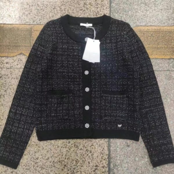 Lpb Round-Neck Button-Up Cardigan