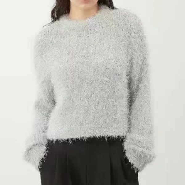Earth Shiny Plush Sweaters