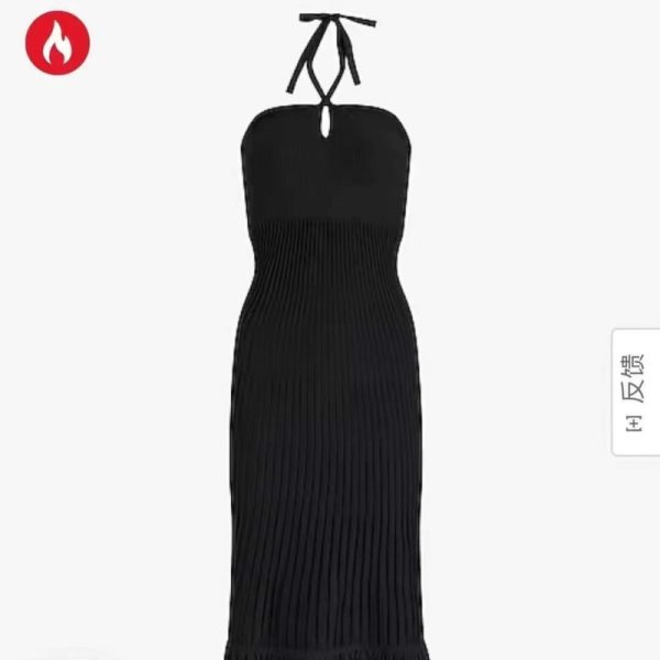 Express Halter Neck Knit Dresses